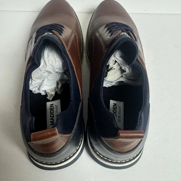 Steve Madden Mens Lyddon Oxford Cognac Size 10.5 M main image 4